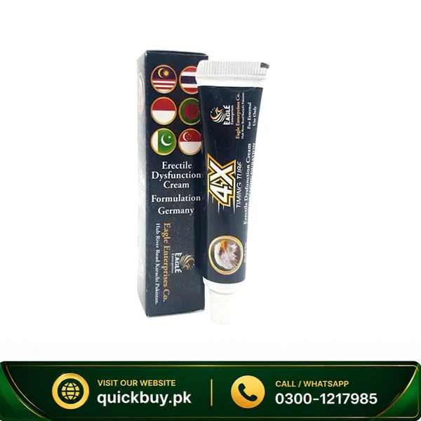4X Delay Cream for Men - Long Lasting Performance Up to 90 Minutes