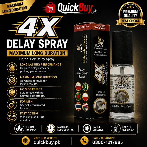 4X Delay Spray - Maximum Long Duration