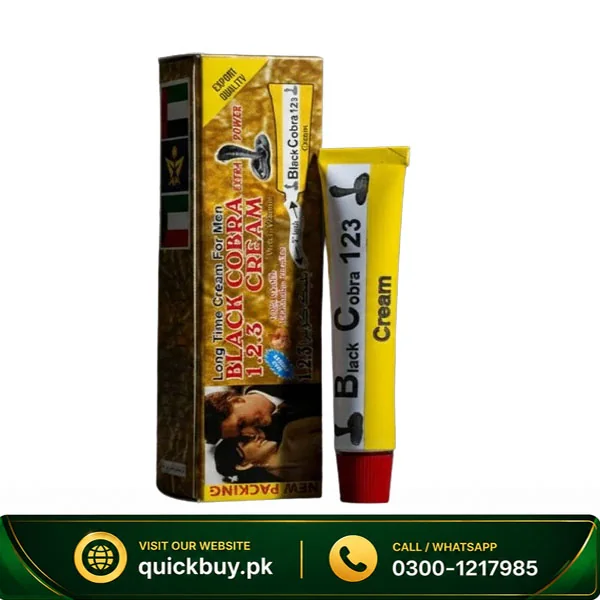 Black Cobra Delay Cream - Extra Power 180 Minutes Duration