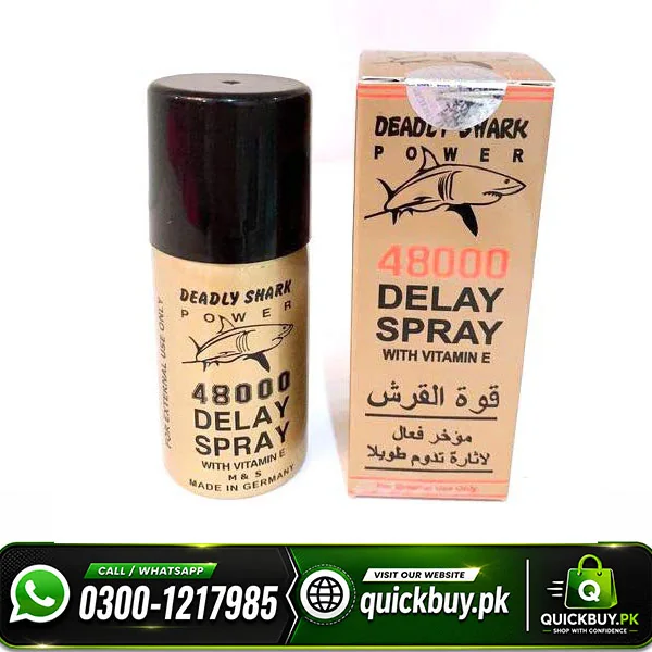 Deadly Shark 48000 Delay Spray - Lidocaine Delay Spray