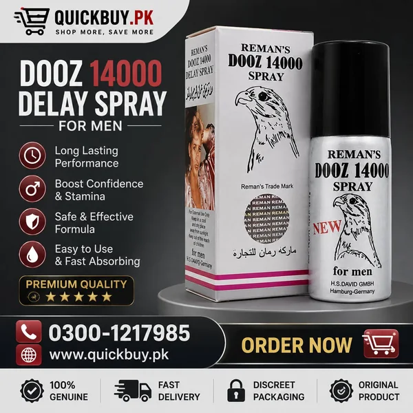 Dooz 14000 Delay Spray For Men 45ml - Long Last Timing & Stamina
