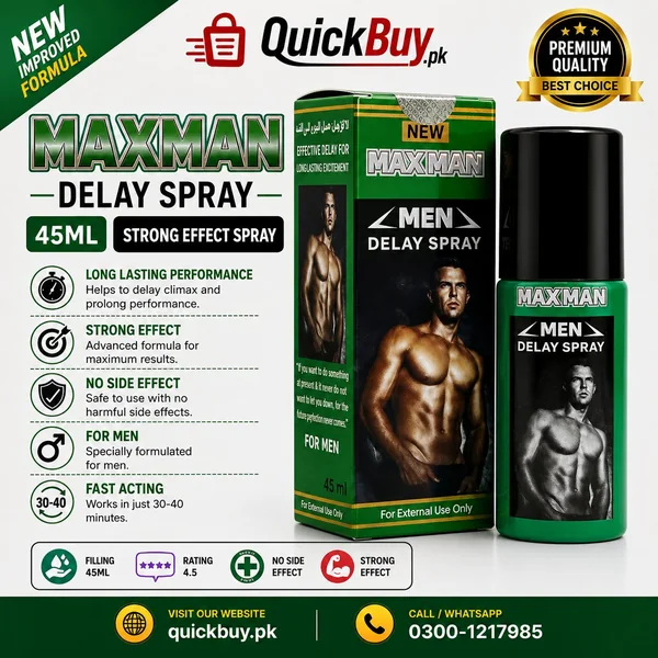 Maxman Delay Spray 45ML - Strong Effect Spray
