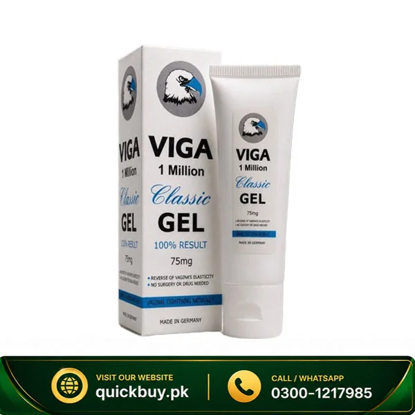 Viga 1 Million Classic Gel 75mg – Vaginal Tightening & Elasticity Gel for Women